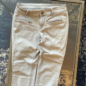 Loft grey jeans size 26 / 2P super skinny